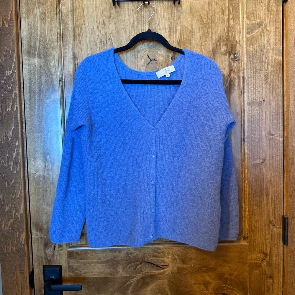Sézane - Barry Cardigan - Periwinkle - XS like new!